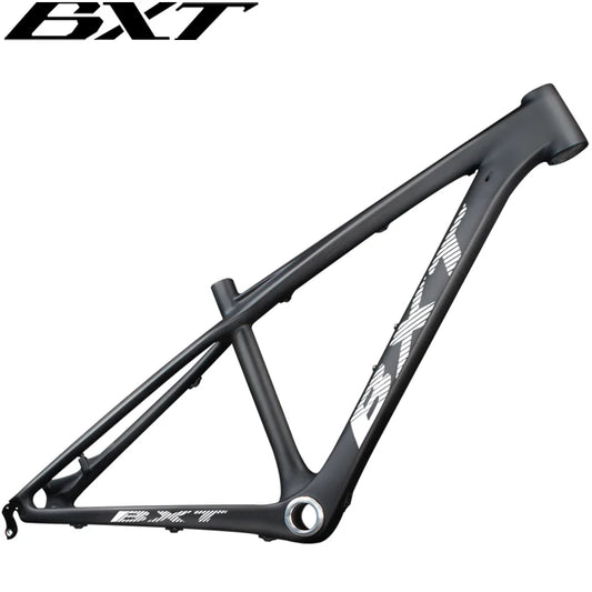 BXT 26er MTB Mountain Bike Frame 14inch Full Carbon Kids Bike Frame 160mm Disc Brake Carbon Fiber MTB Bicycle Frame