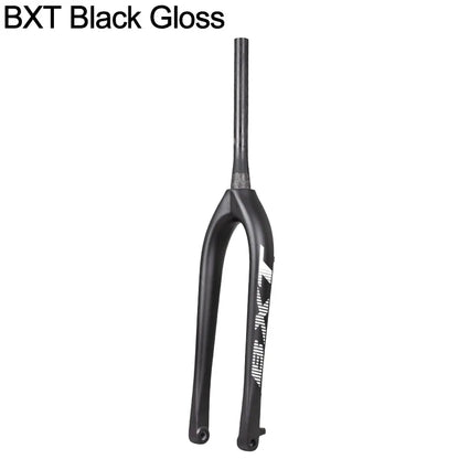 BXT 29er Carbon Mountain Bike Fork 110*15mm MTB Boost Rigid Fork Tapered Full Carbon Fiber Bicycle Fork Thru Axle Carbon Fork 29