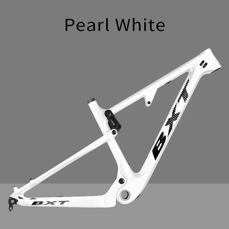 BXT 29er Full Suspension Boost Frame Carbon fiber MTB Frameset size 135x9/142x12 or Boost 148x12mm Travel 80-100mm