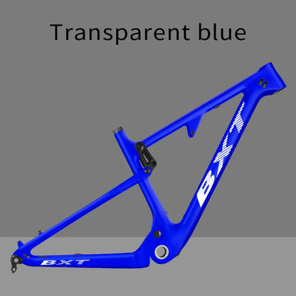 BXT 29er Full Suspension Boost Frame Carbon fiber MTB Frameset size 135x9/142x12 or Boost 148x12mm Travel 80-100mm