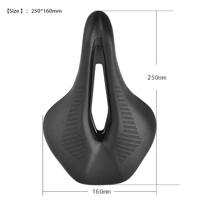 BXT Bicycle Saddle Seat for Mountain Road Bike Comfortable Leather MTB Bike Saddle Seat Breathable Soft Cushion Racing Seat