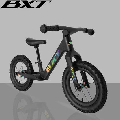 BXT Bike Carbon Balance Bike Carbon Fiber Frame Balance Bike No Pedal Push Bike Kids Balance Bicycle 3-6 Years Old Competition