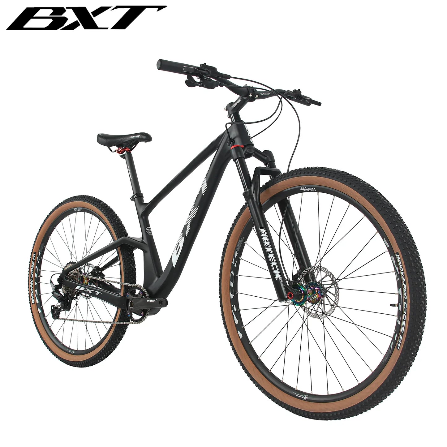 BXT Carbon Mountain Bike 29er 1x11 Speed M5100 Carbon MTB 29inch BOOST Thru Axle Disc Brake Suspension Fork Complete Bicycle 29