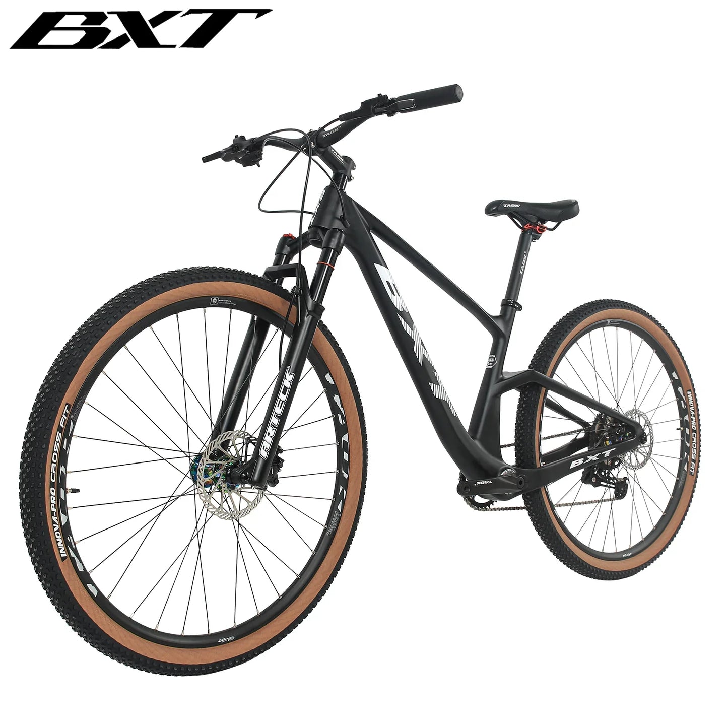 BXT Carbon Mountain Bike 29er 1x11 Speed M5100 Carbon MTB 29inch BOOST Thru Axle Disc Brake Suspension Fork Complete Bicycle 29