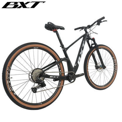 BXT Carbon Mountain Bike 29er 1x11 Speed M5100 Carbon MTB 29inch BOOST Thru Axle Disc Brake Suspension Fork Complete Bicycle 29