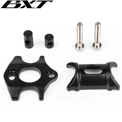 BXT Carbon Seat Post Head Parts Aluminum Alloy Mountain Bike SeatPost Saddle Adapter Screw Road Bike Seat Post Accessories