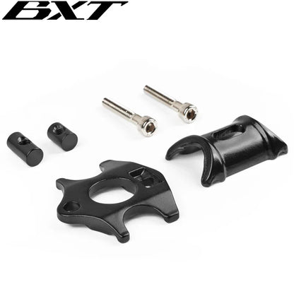 BXT Carbon Seat Post Head Parts Aluminum Alloy Mountain Bike SeatPost Saddle Adapter Screw Road Bike Seat Post Accessories