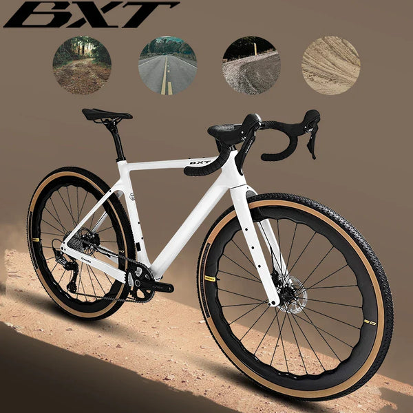 BXT Gravelbike Carbonfaser Scheibenbremse 700*40C Superleichtes Rennra – BXT official store