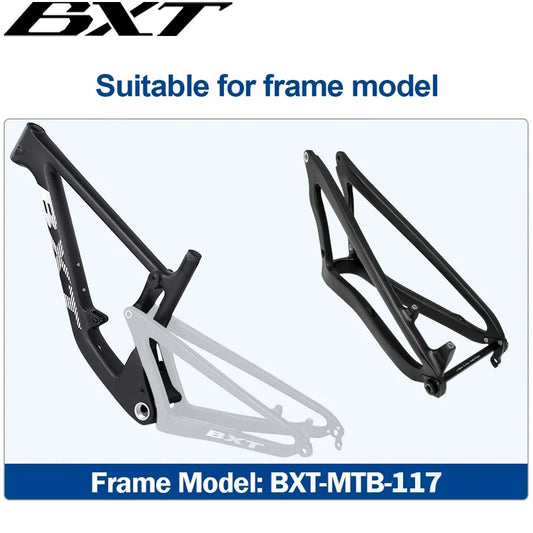 BXT Model BXT-MTB-117 Full Suspension Frame Rear Fork Full Suspension Bike Frame Back Fork