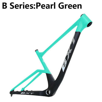 BXT New Carbon Fiber Frame MTB 29er Thru-Axle  Boost 148x12mm Carbon Mountain Disc Bike frame use Screw-in T47 (73mm) UDH hanger