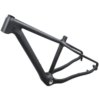 BXT New snow carbon fat bike frame Hook rear space 190mm Axle Thru Rear space 197mm 26*4.8 tires snow carbon bike frame+fork