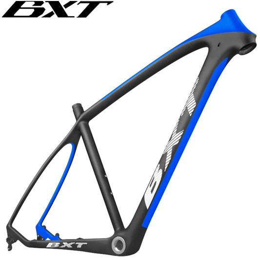 BXT T1000 Carbon Fiber Mountain Frame 29er 15.5/17.5/19/20.5inch Carbon MTB Frame 29er BSA Bike Bicycle Frame Seatpost 31.6mm