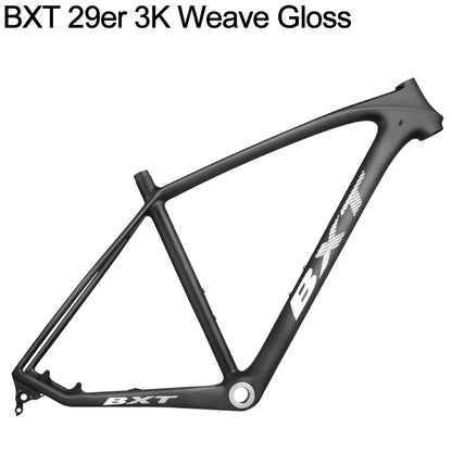 BXT brand T1000 carbon mtb frame 29er carbon bike frame 29 carbon mountain bike frame 142*12 or 135*9mm disc brake bicycle frame