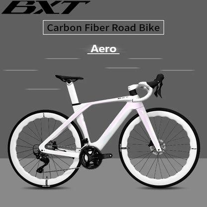 BXT Full Carbon Fibre Road Bike Disc Brake Racing Bike With SHIMANO R7170 UT8170 DI2 24S