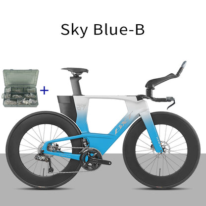 BXT -TT-219 New Carbon Time Trial/Triathlon Bike Carbon Fiber Bikes Road Bike LTWOO ERX 24 Speeds TT Bicycle