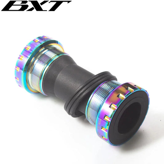 Bicycle Bottom Bracket 68/73mm Screw/Thread Type Crankset Bearings multicolor Aluminum Waterproof  BSA Bottom Bracke