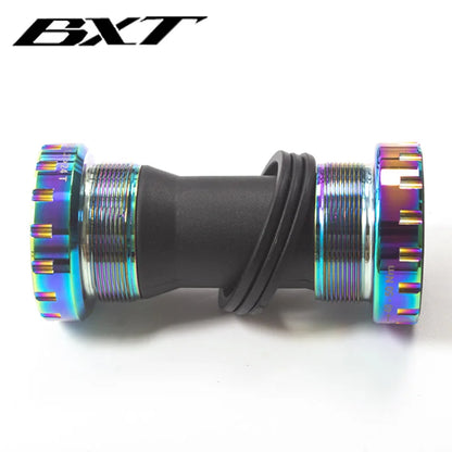 Bicycle Bottom Bracket 68/73mm Screw/Thread Type Crankset Bearings multicolor Aluminum Waterproof  BSA Bottom Bracke
