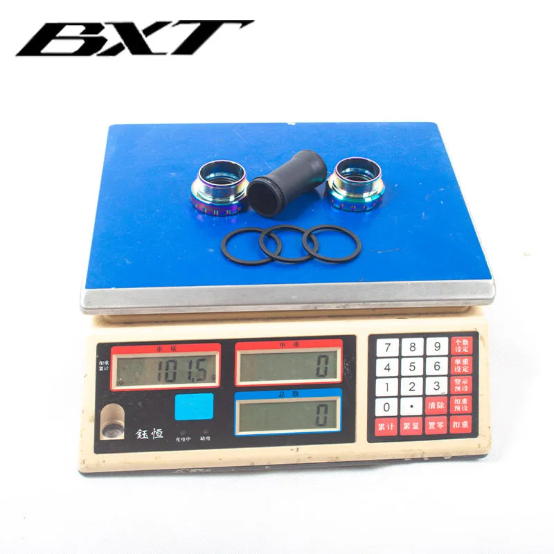Bicycle Bottom Bracket 68/73mm Screw/Thread Type Crankset Bearings multicolor Aluminum Waterproof  BSA Bottom Bracke