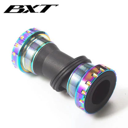 Bicycle Bottom Bracket 68/73mm Screw/Thread Type Crankset Bearings multicolor Aluminum Waterproof  BSA Bottom Bracke
