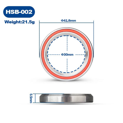 Bike Headset Bearings 52/41.8mm Universal Bearing MTB Scooter Steering Bicycle Parts BXT-077/097/087/107/117 Bearings