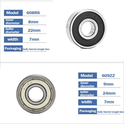 Bike Headset Bearings 52/41.8mm Universal Bearing MTB Scooter Steering Bicycle Parts BXT-077/097/087/107/117 Bearings