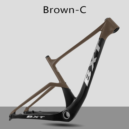 BXT 29er Carbon Fiber MTB Bike Frame Boost 148x12mm fit UDH hanger Mountain Disc Bike frame use Screw-in T47 (73mm)