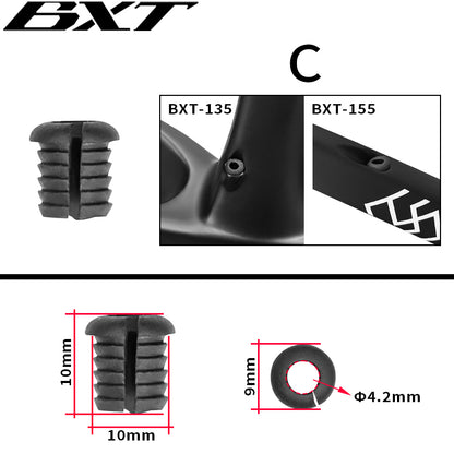 BXT Bike Cable Plugs Road Frame Brake Hole Road Bicycle Frame Fork Derailleur Di2 Line Plug E-Bike MTB Gravel Cable Line Hole Plug Parts