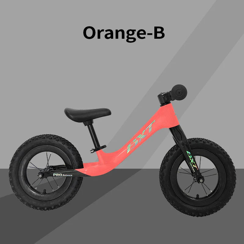 BXT Carbon Children's Bicycle Balance for Kids 2-8 Years Old Boy and Girl Gifts Walking Training Baby Bicycle Sliding Bike BXT