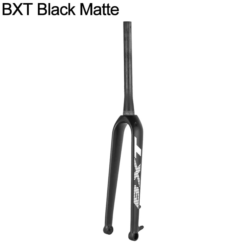 BXT Carbon Gravel Bicycle Fork, 27.5er Disc Brake, Road Bike Frame, 700C Thru Axle, MTB Tapered, Full Carbon Mountain Bike Fork, M15