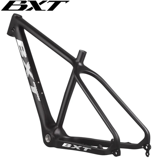 BXT Carbon Snow Frame Snowbiking 26ER Carbon Fat Bike Frame Thru Axle For 197X12 Disc Brake MTB Bicycle Frame