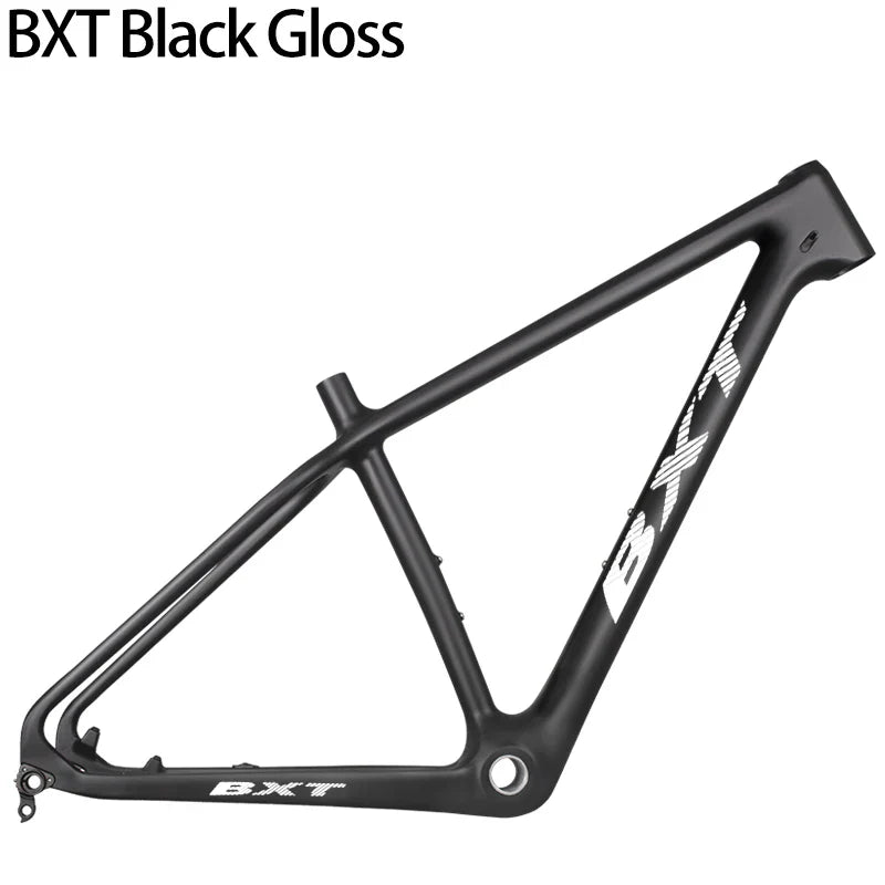 BXT Carbon Snow Frame Snowbiking 26ER Carbon Fat Bike Frame Thru Axle For 197X12 Disc Brake MTB Bicycle Frame