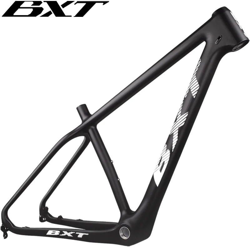 BXT Carbon Snow Frame Snowbiking 26ER Carbon Fat Bike Frame Thru Axle For 197X12 Disc Brake MTB Bicycle Frame