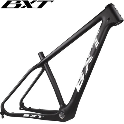 BXT Carbon Snow Frame Snowbiking 26ER Carbon Fat Bike Frame Thru Axle For 197X12 Disc Brake MTB Bicycle Frame