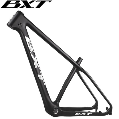 BXT Carbon Snow Frame Snowbiking 26ER Carbon Fat Bike Frame Thru Axle For 197X12 Disc Brake MTB Bicycle Frame