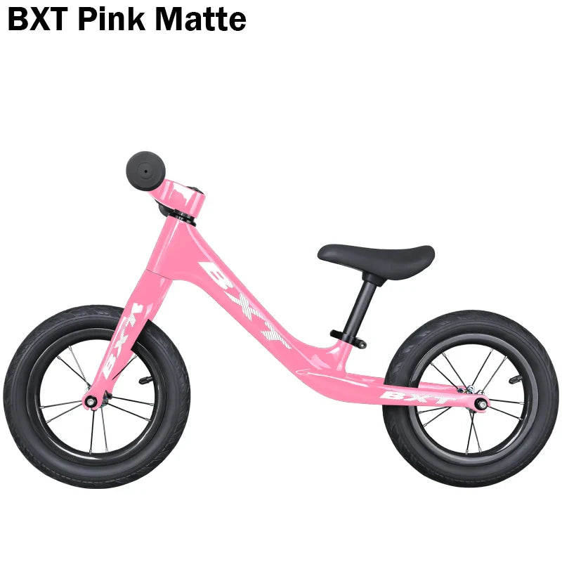 BXT Children Full Carbon Balance Bike Suitable for 2-6 Years old Carbon Child Running Bike No Pedal Push Bike Kids Balance Bicycle