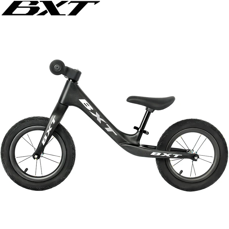 BXT Children Full Carbon Balance Bike Suitable for 2-6 Years old Carbon Child Running Bike No Pedal Push Bike Kids Balance Bicycle