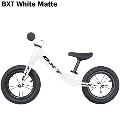 BXT Children Full Carbon Balance Bike Suitable for 2-6 Years old Carbon Child Running Bike No Pedal Push Bike Kids Balance Bicycle