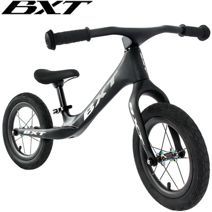 BXT Children Full Carbon Balance Bike Suitable for 2-6 Years old Carbon Child Running Bike No Pedal Push Bike Kids Balance Bicycle