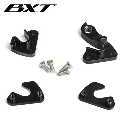 Cycling Rear Derailleur Hanger 135x9mm+142x12mm hook with axle thru Mountain Bike MTB Frame Lug Screws alloy Bicycle parts