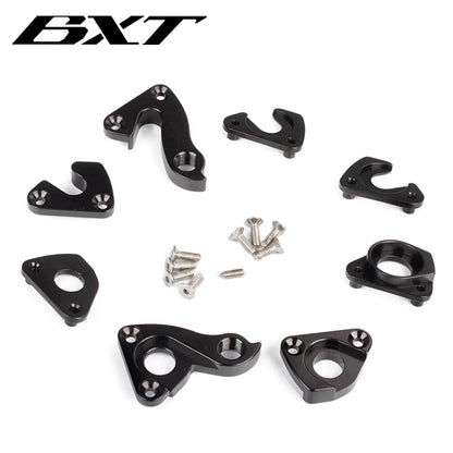 Cycling Rear Derailleur Hanger 135x9mm+142x12mm hook with axle thru Mountain Bike MTB Frame Lug Screws alloy Bicycle parts