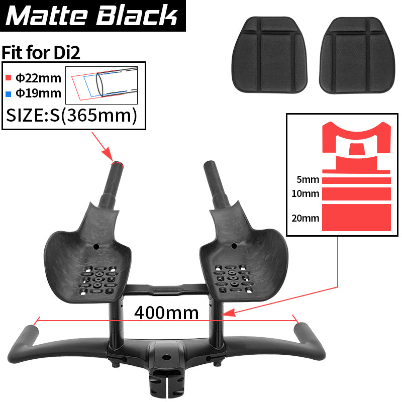 BXT 2026 New Road Triathlon Time Trial Full Carbon Bike Rest TT Handlebars