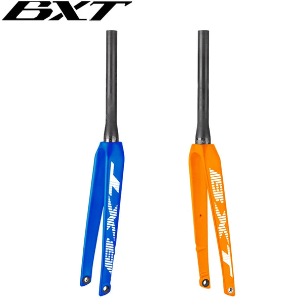 rennrad gabel scheibenbremse BXT Scheibenbrems-Rennrad Carbon-Gabel 140mm Flat Mount – BXT official store Mod Kits DIY Persuader Futureshock Größe:5