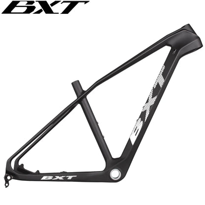 BXT Free shipping carbon fiber mountain frame MTB Bicycle Cycling frame 27.5inch carbon mountain bike 1-1/8" to 1-1/2" Tapered Tube