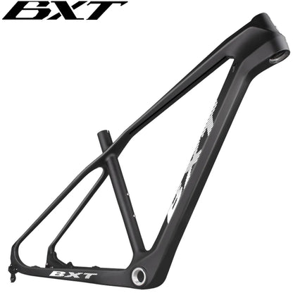 BXT Free shipping carbon fiber mountain frame MTB Bicycle Cycling frame 27.5inch carbon mountain bike 1-1/8" to 1-1/2" Tapered Tube