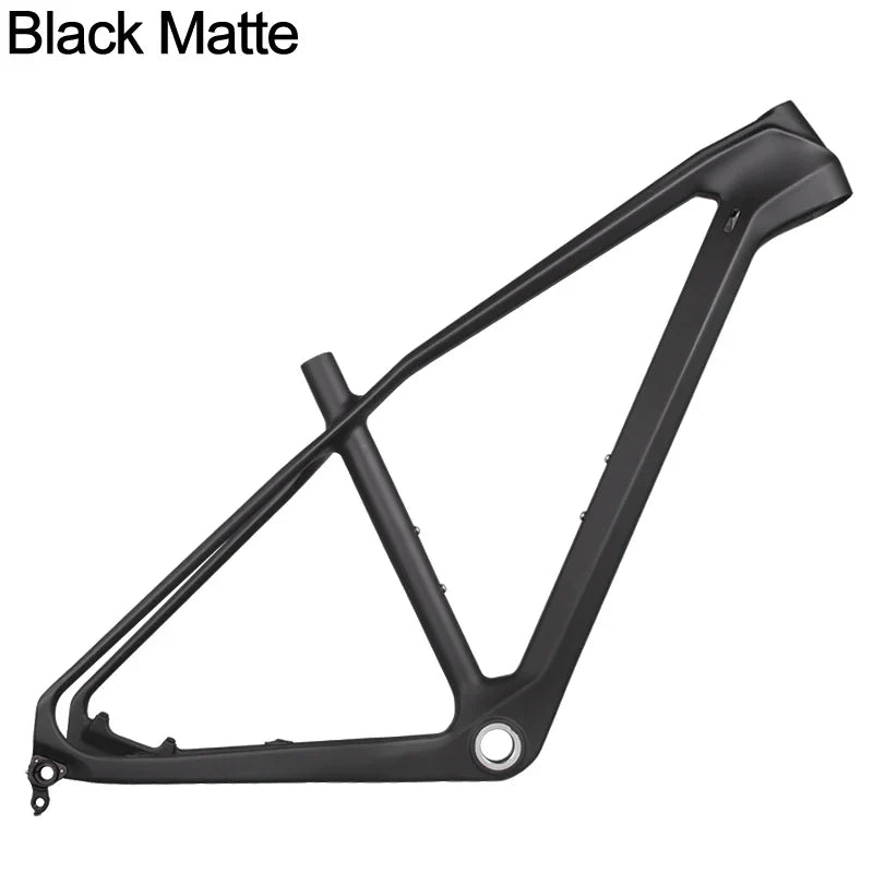 BXT Free shipping carbon fiber mountain frame MTB Bicycle Cycling frame 27.5inch carbon mountain bike 1-1/8" to 1-1/2" Tapered Tube