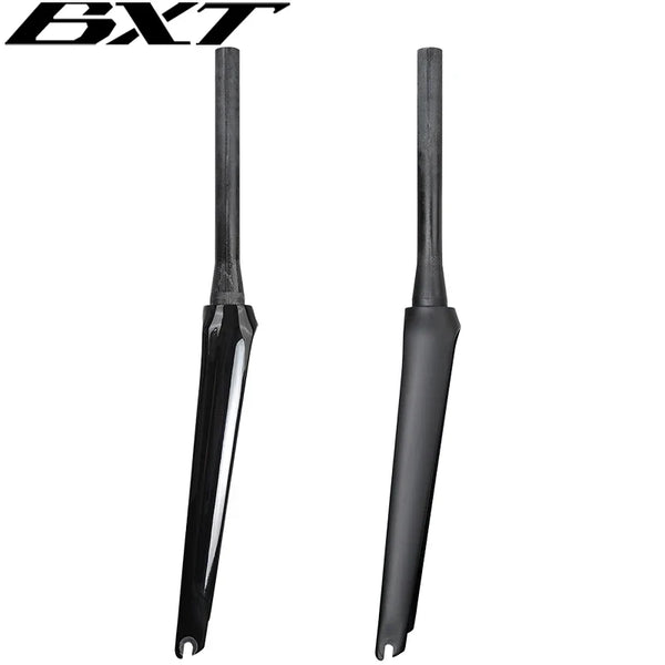 BXT Full Carbon Fiber Road Fork V Brake 700C Tapered Tube 39.8mm