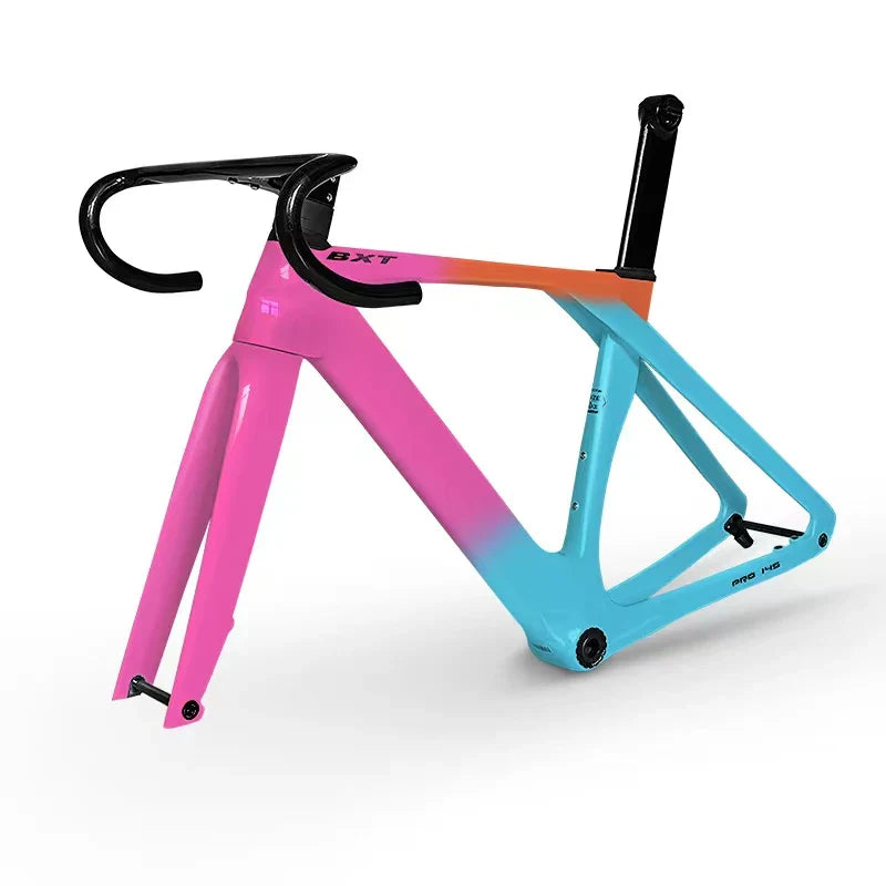 Fully Hidden Carbon Disc Road Bike Frame Set Lightweight Road Fully Hidden Carbon Disc Road Bike Frame Set Lightweight Road