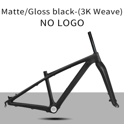 BXT 26er Full Carbon Mountain Bike Frame 14inch Disc Brake Carbon Fiber MTB Frame 3K Weave 26inch Mountain Bicycle Carbon Frame 26er