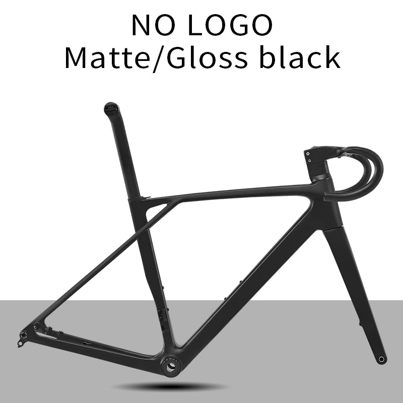 BXT 2026 New Ultralight 900g T1000 Carbon Road Bike Frameset with Disc Brakes, Flat-Mounted Disc Brake, T47, 700x32C BXT Road Bike Frame