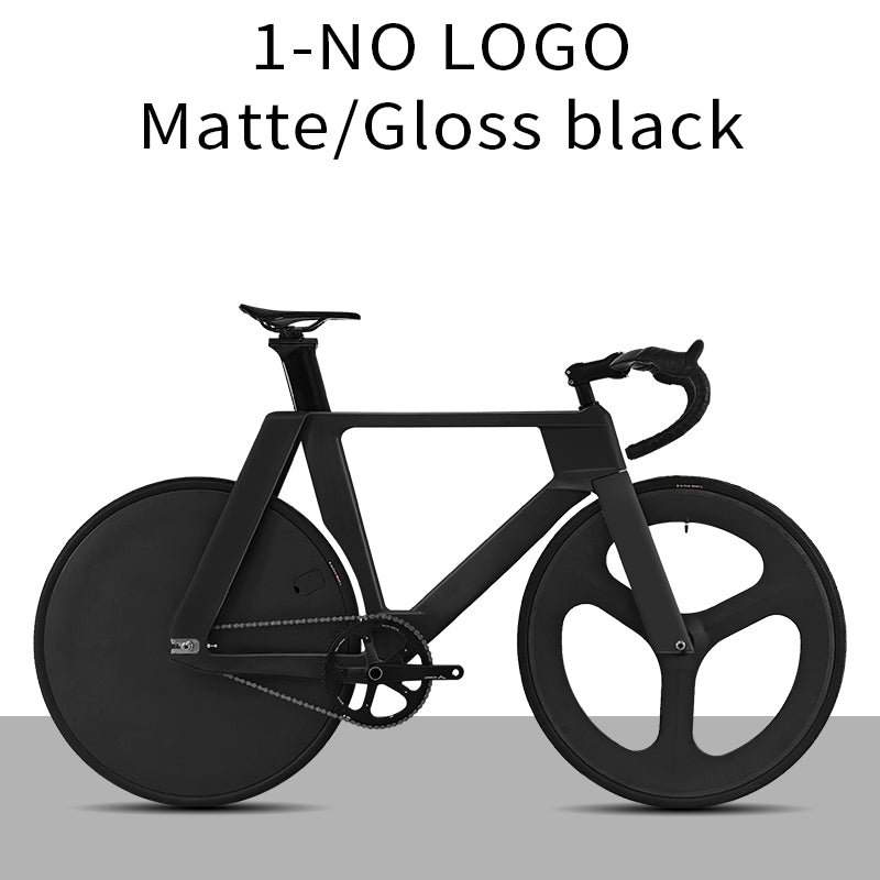BXT-TRC-195 Carbon Track Bike Fixed Gear Carbon Fiber Track Bicycle No Brake Indoor Racing Complete Bike Professional Track Cycling Bike